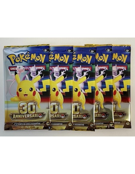 Pokemon 30Th - Bustina Singola - ITALIANO