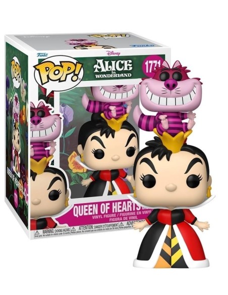 Alice In Wonderland - 1771 Queen of Hearts with Cheshire Cat