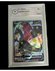 Pokemon Graad 9 Charizard V (secret) 307/190 JAP