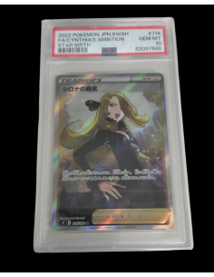 Pokemon PSA 10 Cynthia's Ambition 114 Star Birth SR Full Art JAP