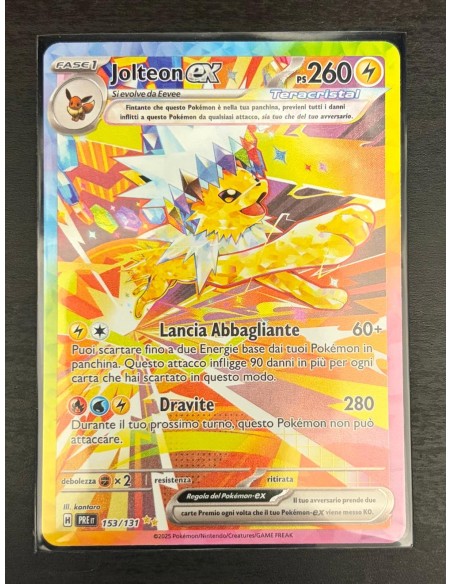 Jolteon ex (PRE 153) Evoluzioni Prismatiche - ITA