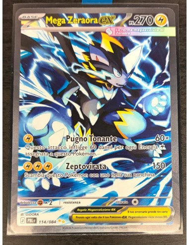 Mega Zeraora ex (PBL 114) Buio Pesto - ITALIANO