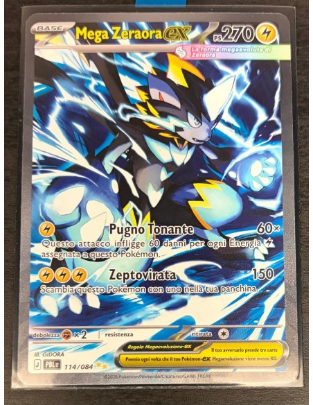 Mega Zeraora ex (PBL 114) Buio Pesto - ITALIANO
