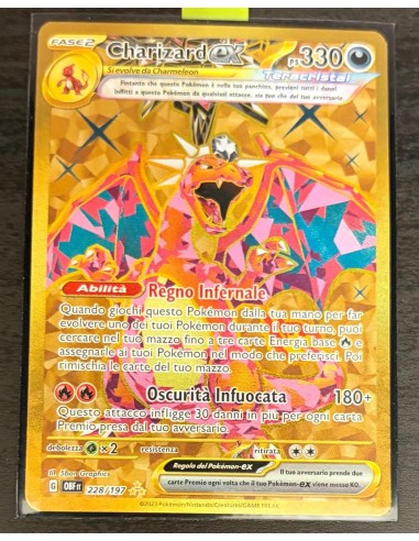 Charizard ex (OBF 228) Ossidiana Infuocata - ITA