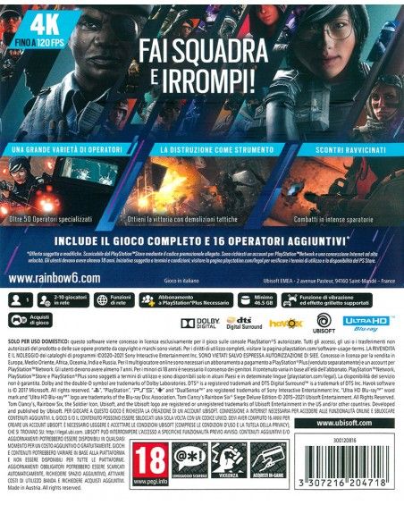 Rainbow Six Siege Deluxe Edition (PS5)