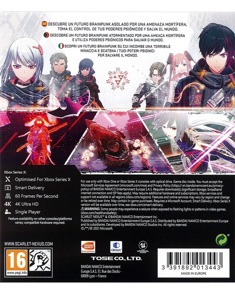 Scarlet Nexus (XBOX ONE/X)