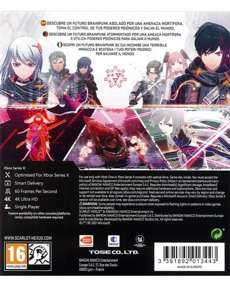 Scarlet Nexus (XBOX ONE/X)