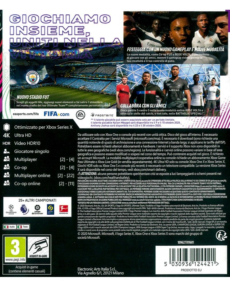 Fifa 21 (XBOX SERIES X)