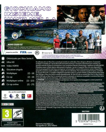 Fifa 21 (XBOX SERIES X)