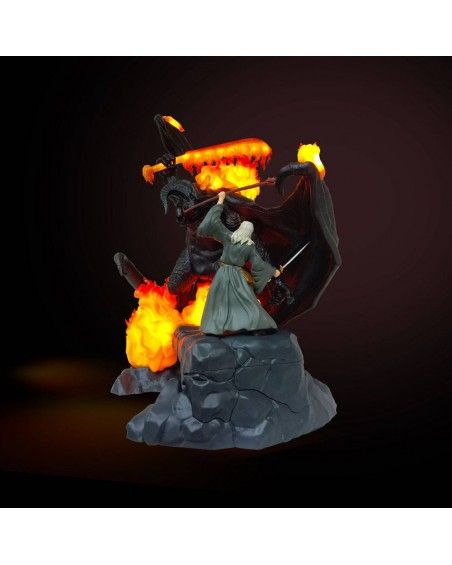 Lampada - Il Signore Degli Anelli: Balrog Vs. Gandalf (41cm)