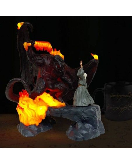 Lampada - Il Signore Degli Anelli: Balrog Vs. Gandalf (41cm)