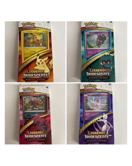 Pokemon Mini Collezione Leggende Iridescenti - SET COMPLETO ITA