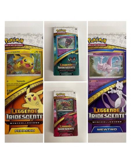 Pokemon Mini Collezione Leggende Iridescenti - SET COMPLETO ITA