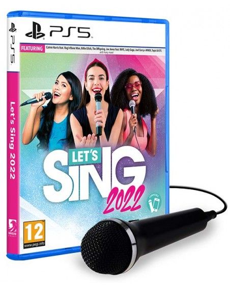 Let's Sing 2022 + 1 Microfono (PS5)