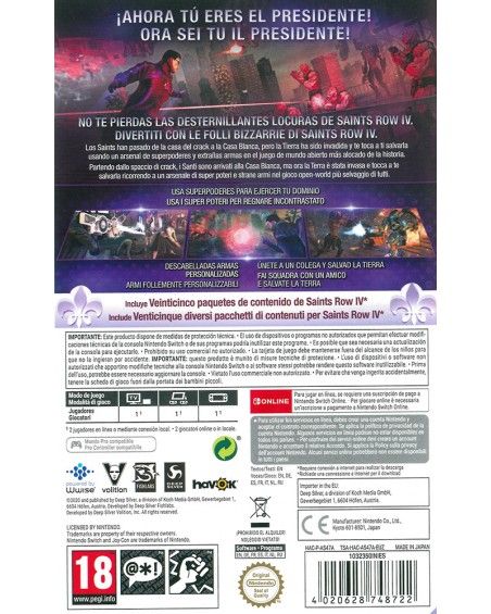 Saints Row IV Re-Elected
