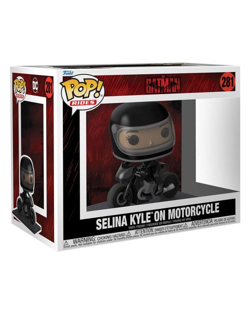 The Batman - 281 Selina Kyle on Motorcycle