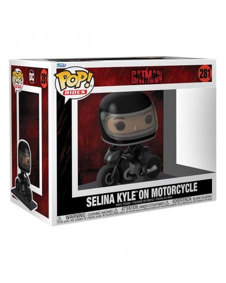 The Batman - 281 Selina Kyle on Motorcycle