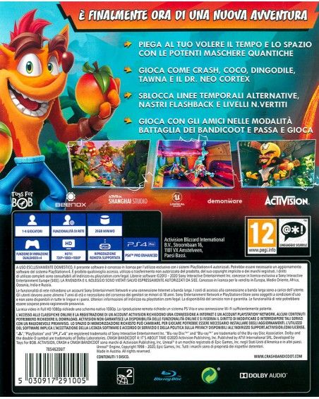 Crash Bandicoot 4: It's About Time (PS4)
