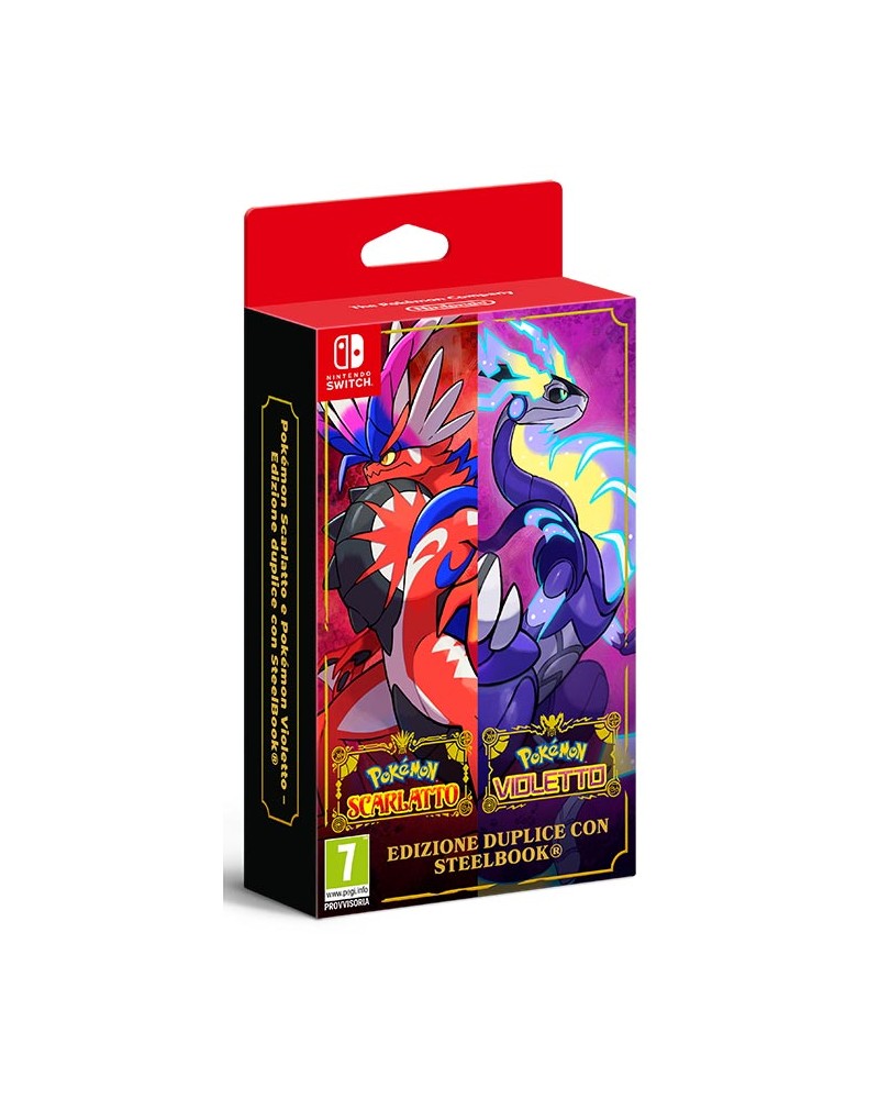 Pokemon Scarlatto & Violetto - Steelbook (SWITCH)