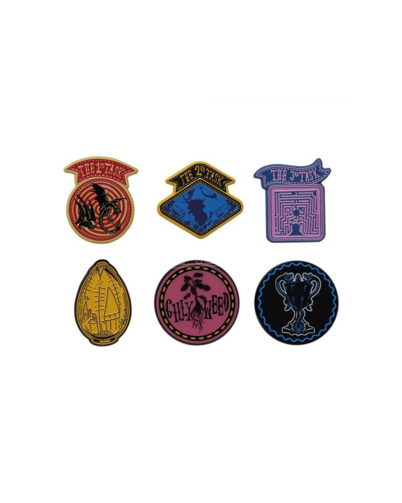 Harry Potter Spilla Badge 6-pack Triwizard Tournament Edizione Limitata Fanattik