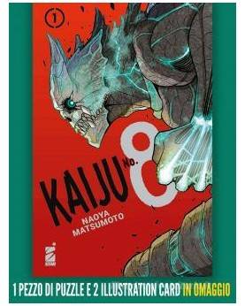 Kaiju No. 8. Con 1 pezzo di puzzle. Con 2 illustration card vol.1