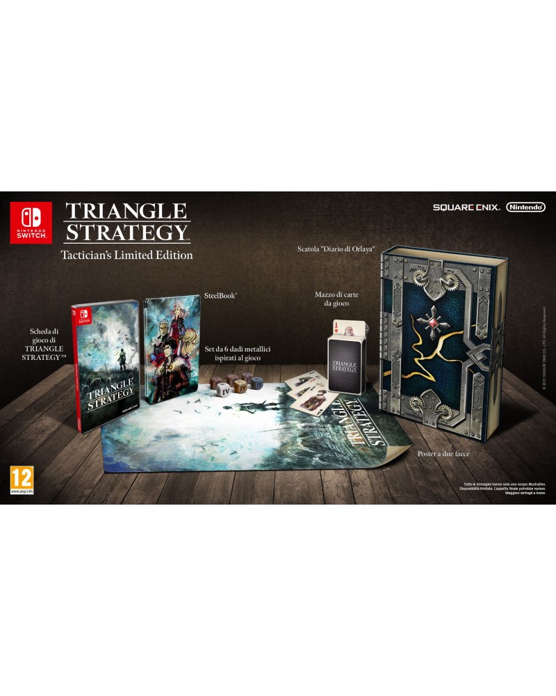 Triangle Strategy (Tactician's Limited Edition) - Switch