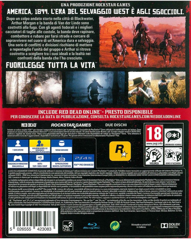 Red Dead Redemption II (PS4)