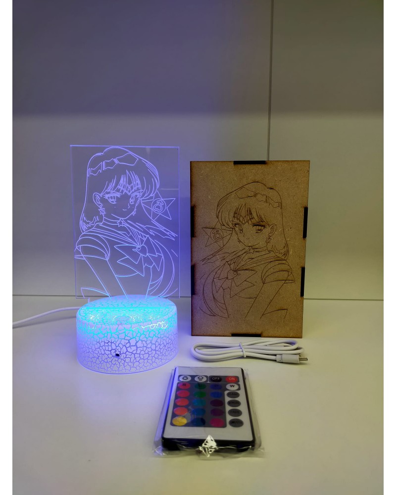 Lampada con scatola mis. piccola - Sailor Moon: Sailor Mars