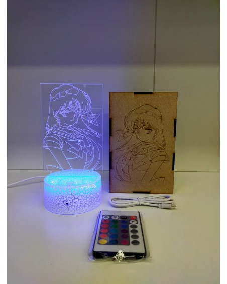 Lampada con scatola mis. piccola - Sailor Moon: Sailor Mars