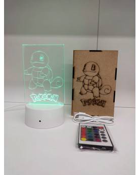 Lampada con scatola mis. piccola - Pokémon: Squirtle
