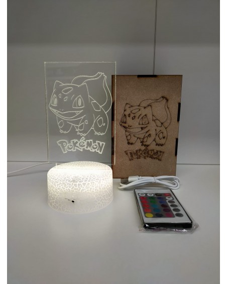 Lampada con scatola mis. piccola - Pokémon: Bulbasaur