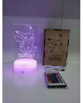 Lampada con scatola mis. piccola - Pokémon: Pikachu