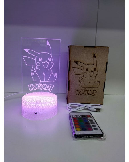 Lampada con scatola mis. piccola - Pokémon: Pikachu
