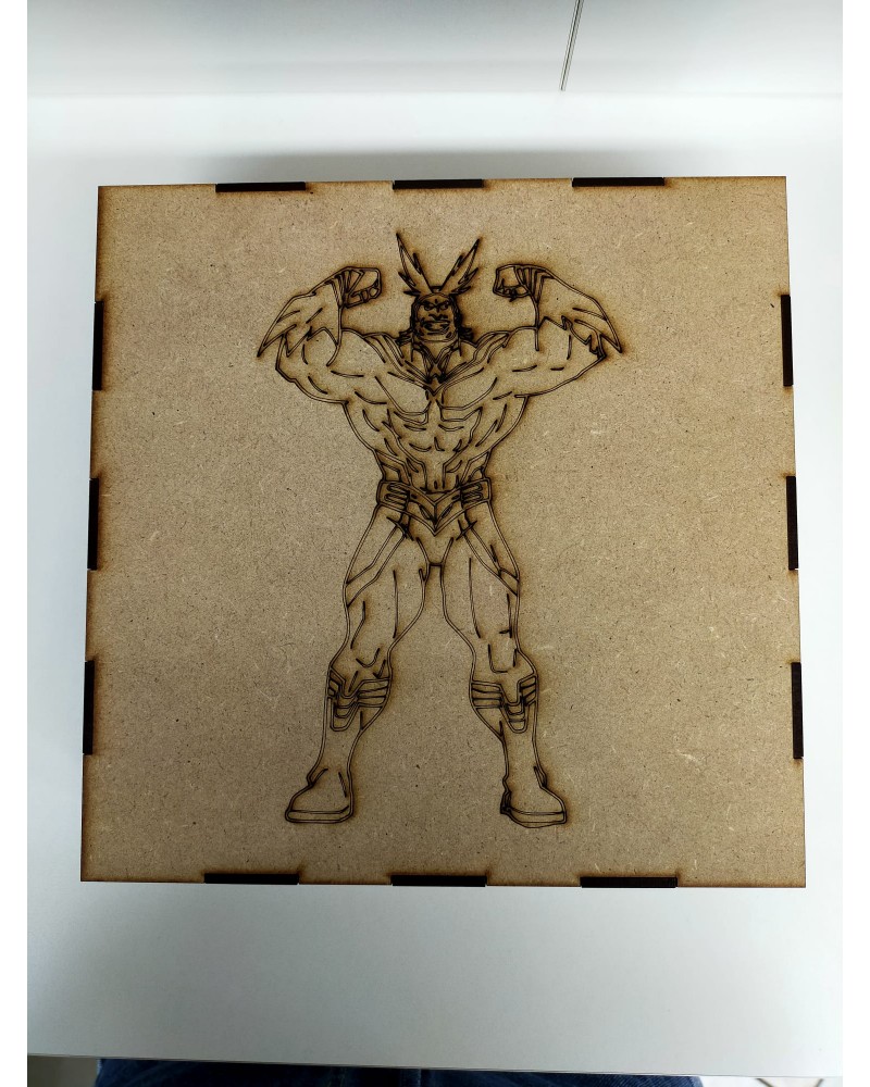 Lampada con scatola mis. grande - My Hero Academia: All Might