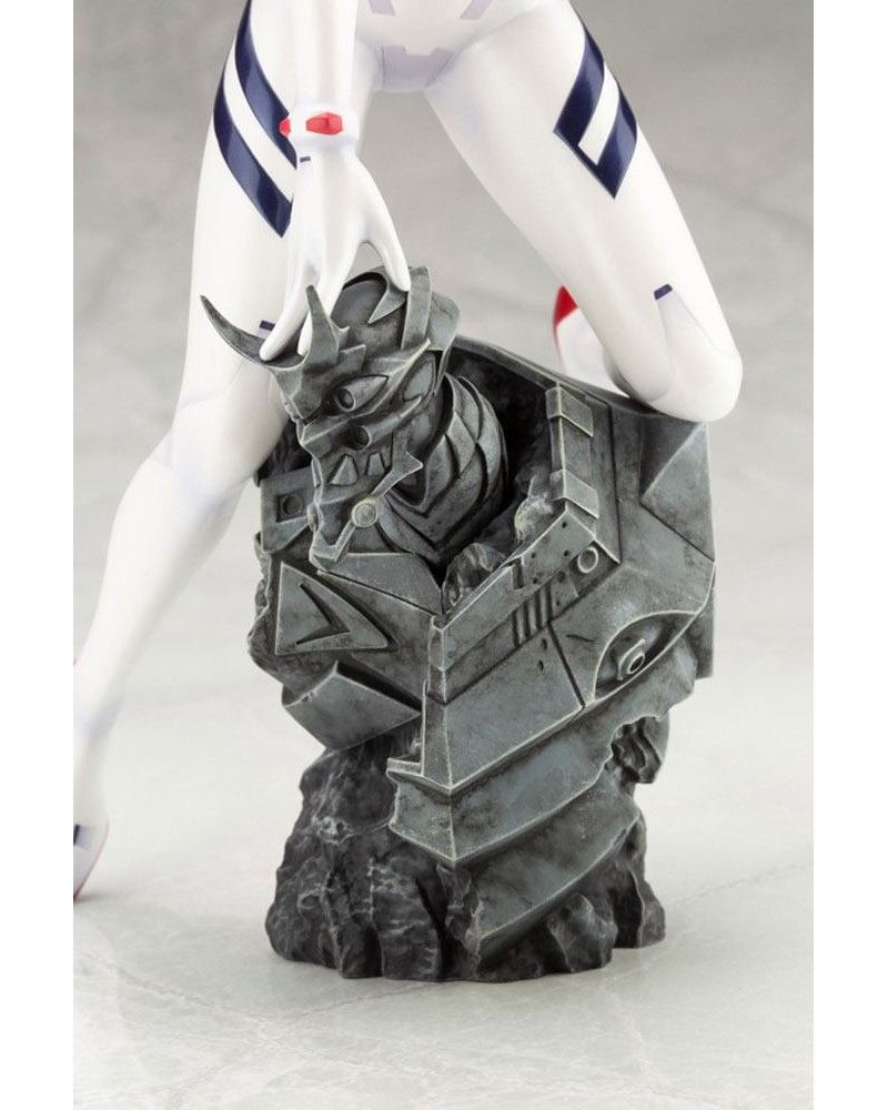 Evangelion 4 PVC Statue 1/6 Asuka Shikinami Langley White Plugsuit - Ver. 23 cm
