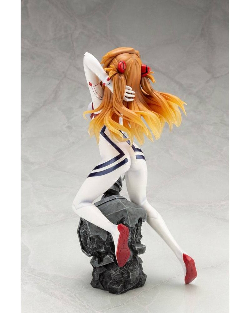 Evangelion 4 PVC Statue 1/6 Asuka Shikinami Langley White Plugsuit - Ver. 23 cm