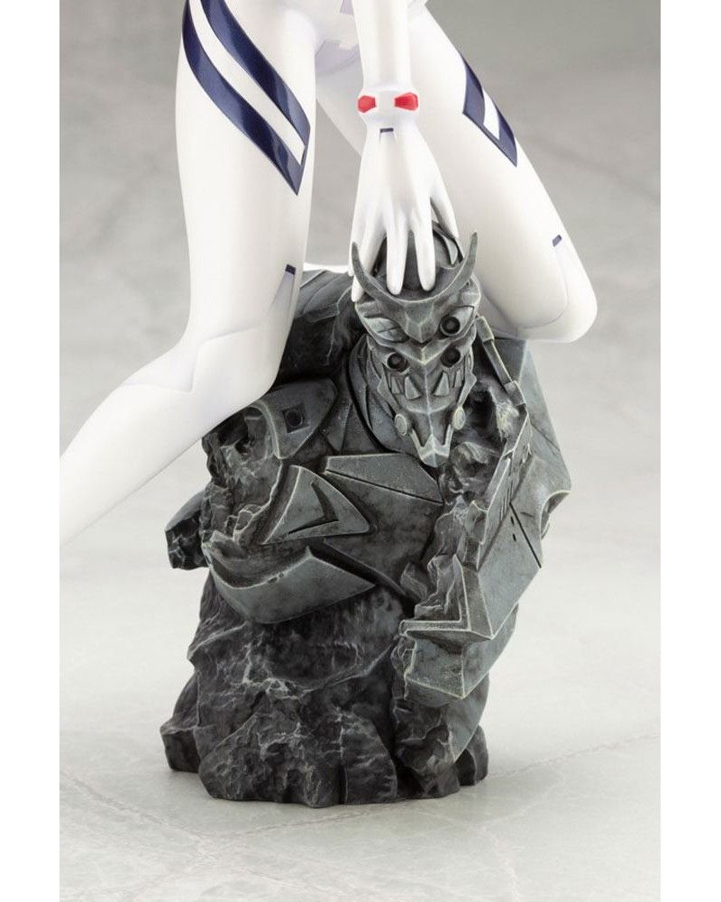 Evangelion 4 PVC Statue 1/6 Asuka Shikinami Langley White Plugsuit - Ver. 23 cm