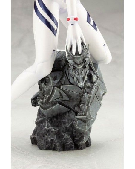 Evangelion 4 PVC Statue 1/6 Asuka Shikinami Langley White Plugsuit - Ver. 23 cm
