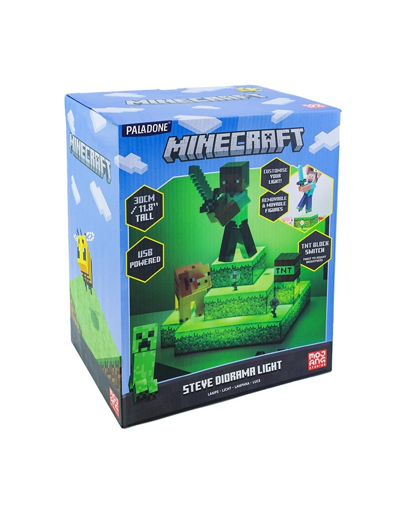 Lampada Minecraft Figural Paladone