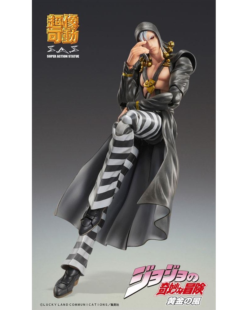 JoJo's Bizarre Adventure Part5 Super Action Action Figure Chozokado (Risotto Nero) 16 cm
