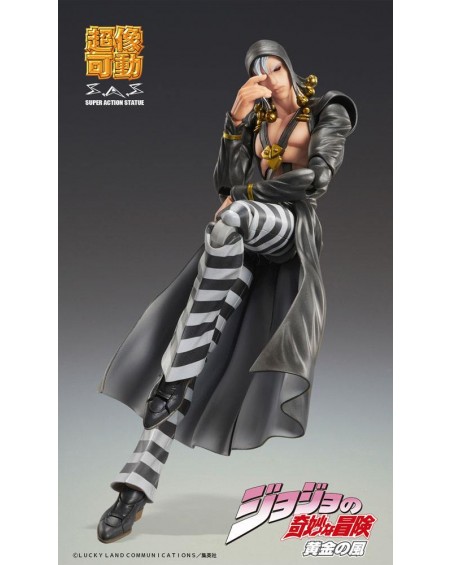 JoJo's Bizarre Adventure Part5 Super Action Action Figure Chozokado (Risotto Nero) 16 cm