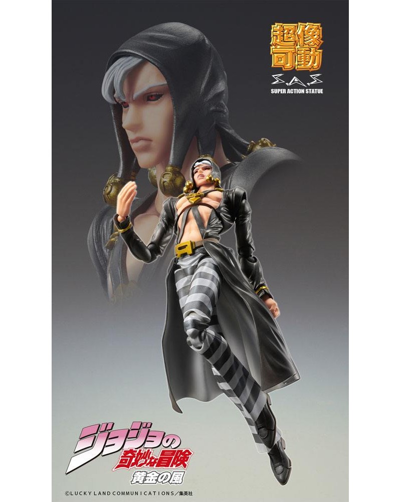 JoJo's Bizarre Adventure Part5 Super Action Action Figure Chozokado (Risotto Nero) 16 cm
