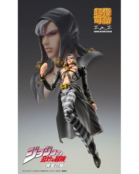 JoJo's Bizarre Adventure Part5 Super Action Action Figure Chozokado (Risotto Nero) 16 cm