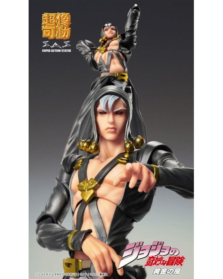 JoJo's Bizarre Adventure Part5 Super Action Action Figure Chozokado (Risotto Nero) 16 cm
