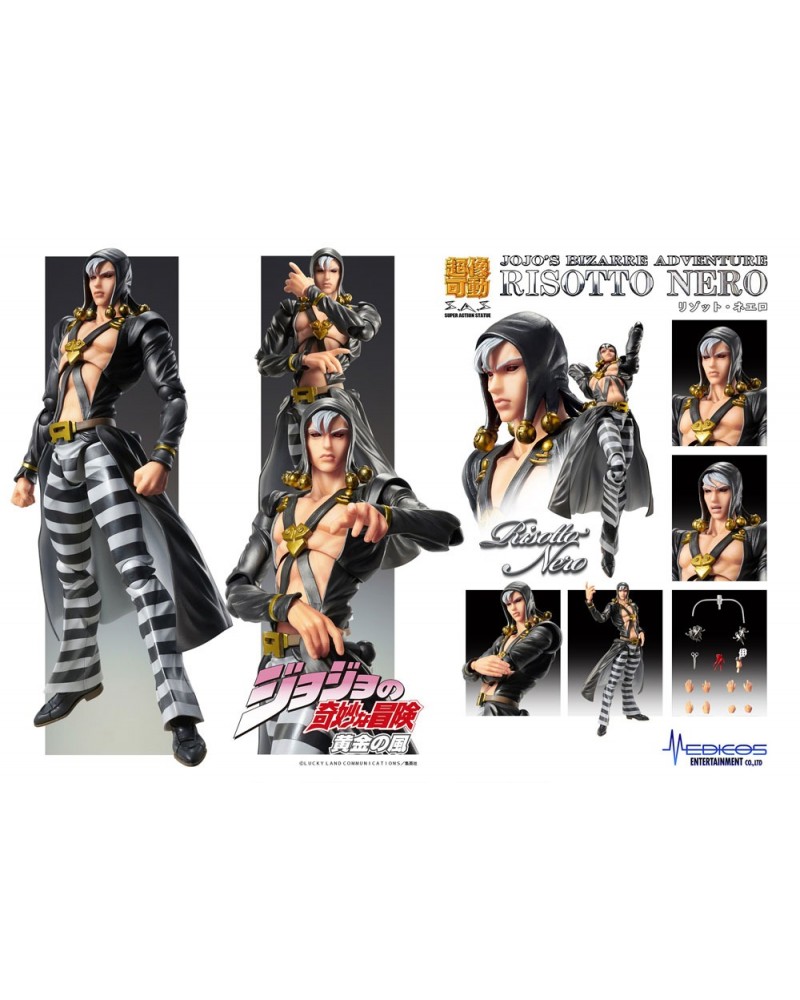 JoJo's Bizarre Adventure Part5 Super Action Action Figure Chozokado (Risotto Nero) 16 cm