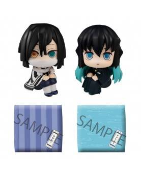 Demon Slayer Kimetsu no Yaiba Look Up PVC Statues Iguro Obanai & Tokitou Muichirou LTD Ver. 11 cm
