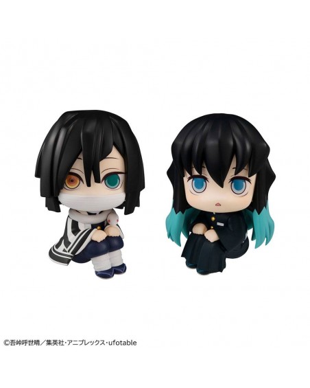 Demon Slayer Kimetsu no Yaiba Look Up PVC Statues Iguro Obanai & Tokitou Muichirou LTD Ver. 11 cm