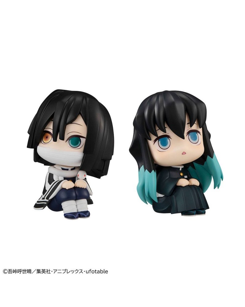 Demon Slayer Kimetsu no Yaiba Look Up PVC Statues Iguro Obanai & Tokitou Muichirou LTD Ver. 11 cm