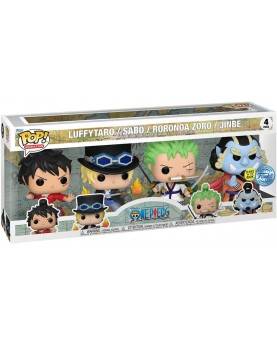 One Piece - 4 Pack - Special Edition Glow In The Dark