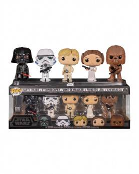 Star Wars - 5-Pack: Darth Vader, Stormtrooper, Luke Skywalker, Princess Leia & Chewbacca (EXCLUSIVE)